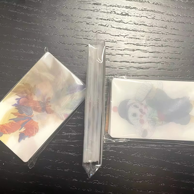 Custom 2 Images Flip Funny Lenticular 3d Picture Business Card Lenticular 3D Card