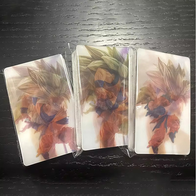 Custom 2 Images Flip Funny Lenticular 3d Picture Business Card Lenticular 3D Card