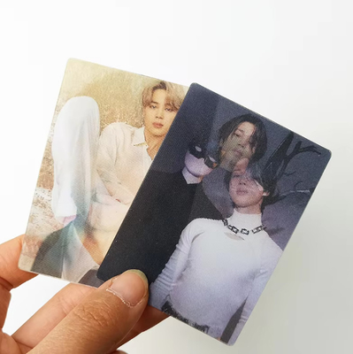 3D Lenticular Printing with 3D Flip Motion Effect Promotional 3D Cards
