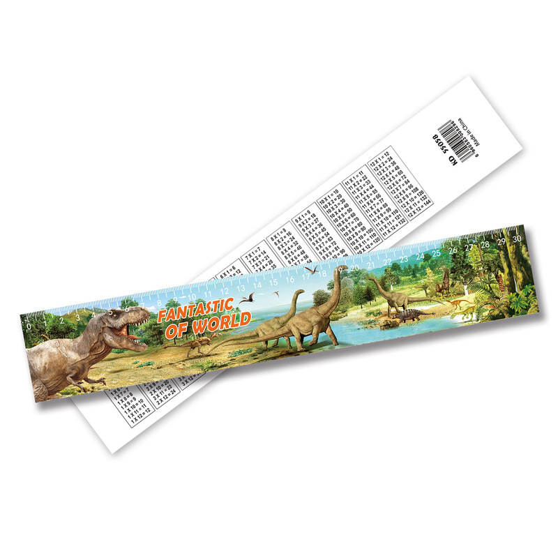 3D Lenticular Printable Parallel Rulers Wholesale Products Custom Design Plastic 3D Rulers for School Plastic John