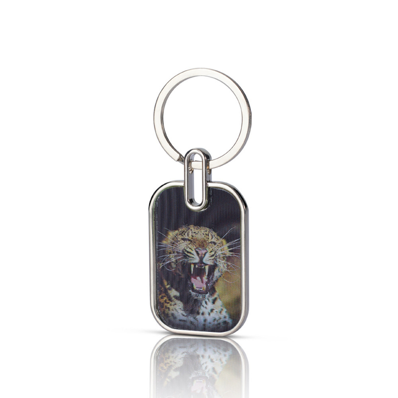 Custom Printed Epoxy Charms Clear Acrylic Transparent Holographic Keycharm Cartoon Acrylic Keychain With Anime