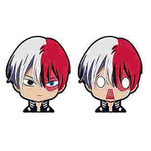 Custom Printing Logo Label PVC Anime Car Sticker Anime Motion Card Sticker Waterproof 3D Anime Stickers